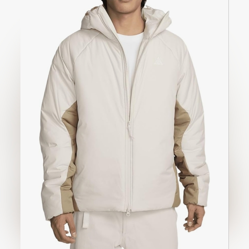NIKE ACG Men's Rope De Dope Primaloft Therma-Fit ADV Hooded Puffer Jacket Size L